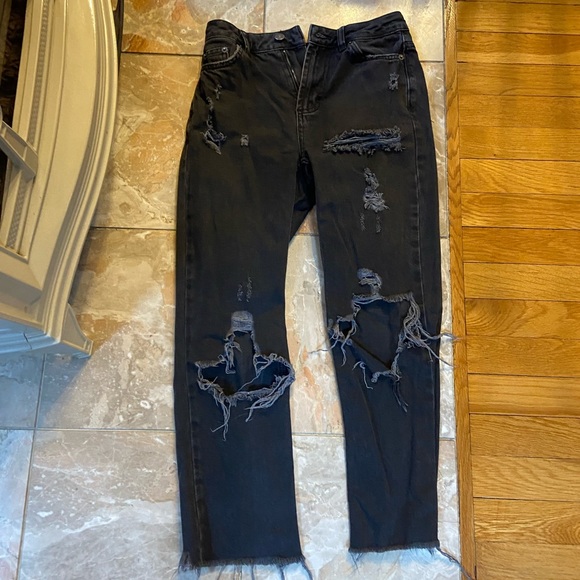 Straight boyfriend jeans from a store in Europe called Subdued. Size 22 - Picture 1 of 4